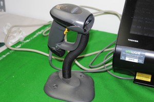 Thumbnail image of Fingerprint Cash Flow System Inc Flatbed Scanner Toshiba TCXWAVE Receipt Printer