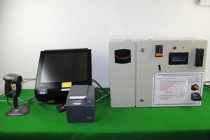 Thumbnail image of Fingerprint Cash Flow System Inc Flatbed Scanner Toshiba TCXWAVE Receipt Printer