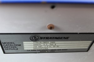 Thumbnail image of Stratagene Stratalinker 2400 UV Crosslinker