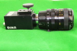Thumbnail image of Rainbow TV Zoom C Mount Manual Lens S6X11 11.35-69mm 1:1.4 2/3" & UNIQ UC-900 