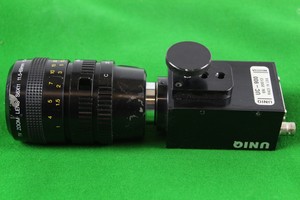 Thumbnail image of Rainbow TV Zoom C Mount Manual Lens S6X11 11.35-69mm 1:1.4 2/3" & UNIQ UC-900 