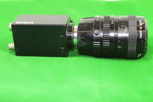 Thumbnail image of Rainbow TV Zoom C Mount Manual Lens S6X11 11.35-69mm 1:1.4 2/3" & UNIQ UC-900 