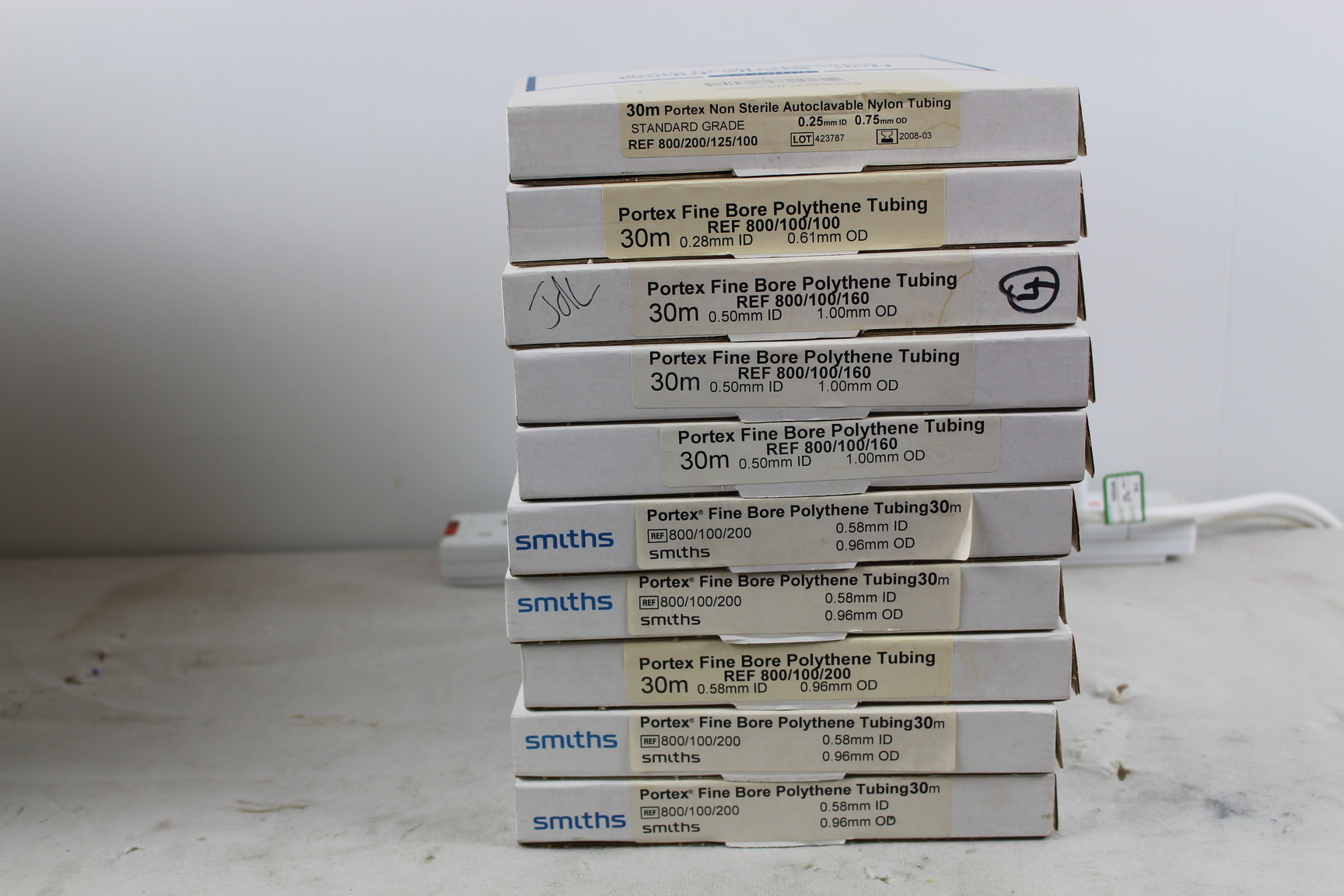 Image of Job Lot Portex Tubing 800/100/200 800/100/160 800/100/100 800/200/125/100