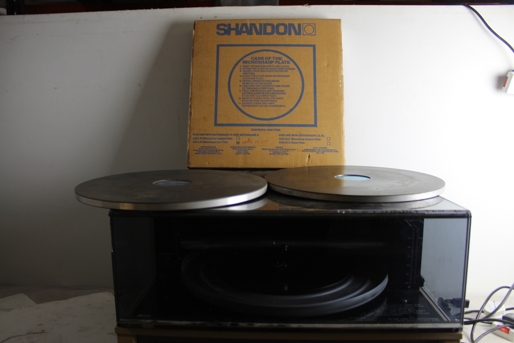 Image of Faulty Shandon Autosharp IV With 5 Discs 