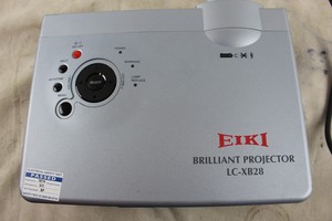 Thumbnail image of Eiki LCD Brilliant Projector LC-XB28 SN: G69A6842 Chassis No: KD6-XB2800