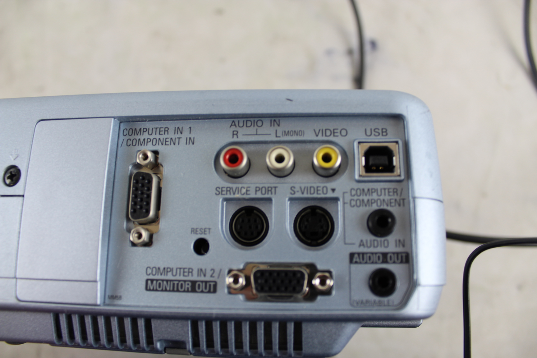 Image of Eiki LCD Brilliant Projector LC-XB28 SN: G69A6842 Chassis No: KD6-XB2800