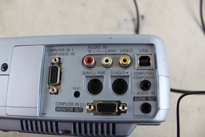 Thumbnail image of Eiki LCD Brilliant Projector LC-XB28 SN: G69A6842 Chassis No: KD6-XB2800