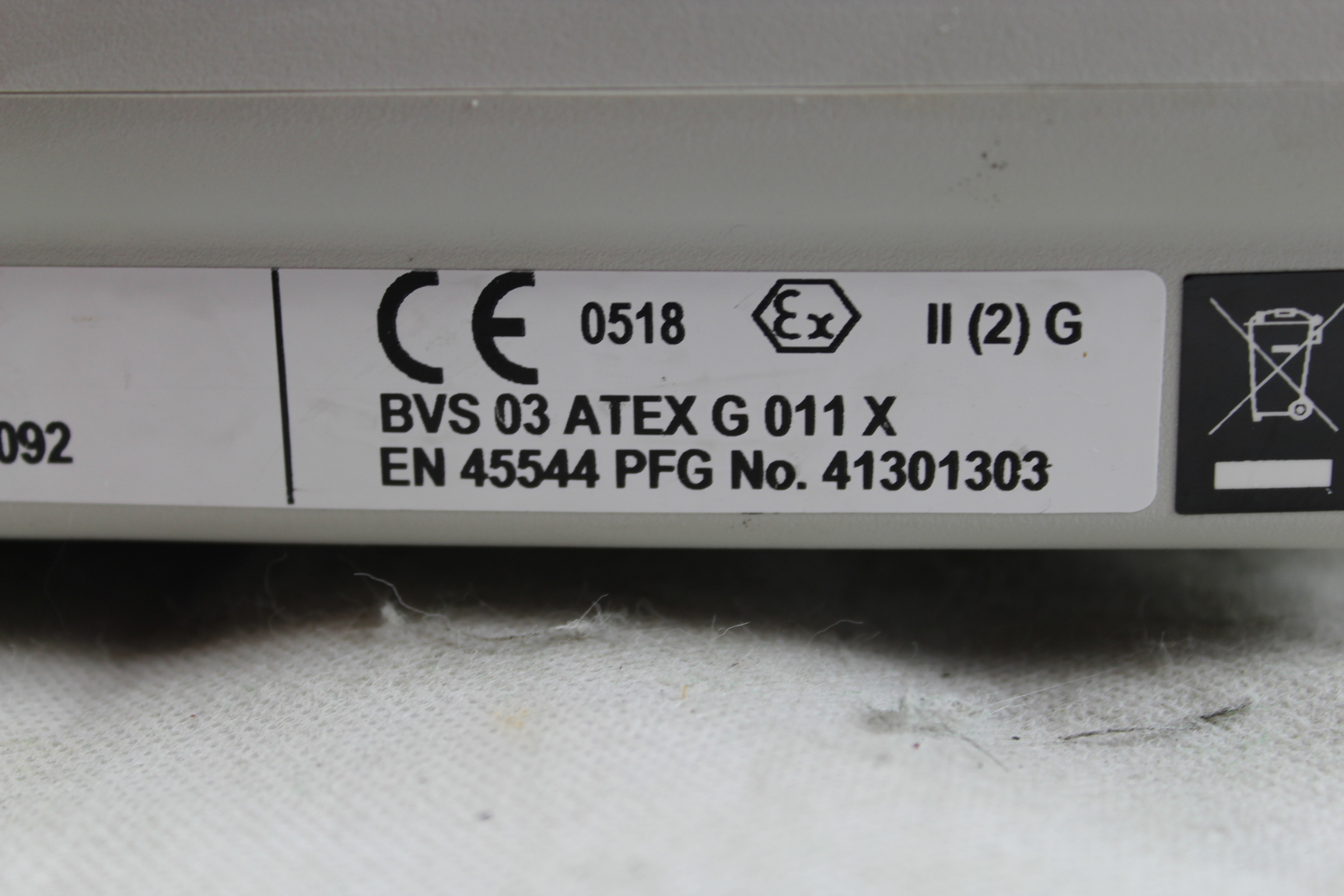 Image of Drager Single Channel Controller Regard-1 W/ Operating Manual