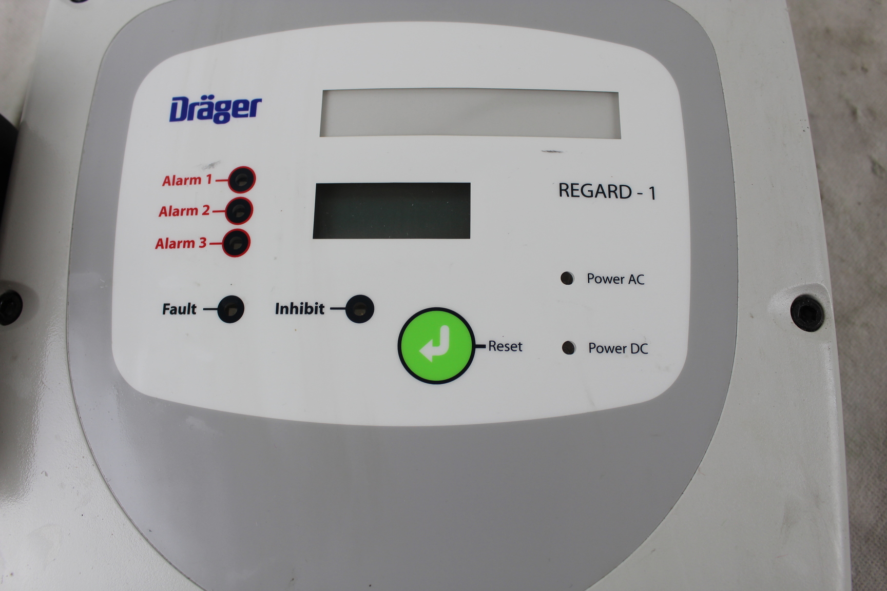 Image of Drager Single Channel Controller Regard-1 W/ Operating Manual