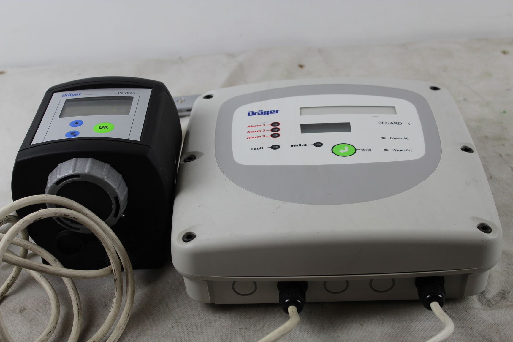 Image of Drager Single Channel Controller Regard-1 W/ Operating Manual