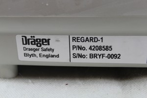 Thumbnail image of Drager Single Channel Controller Regard-1 W/ Operating Manual