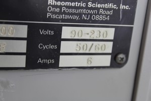 Thumbnail image of Rheometric Model MMT-2000 SN: MMTL3LE Volts 90-230 Scientific Laboratory 