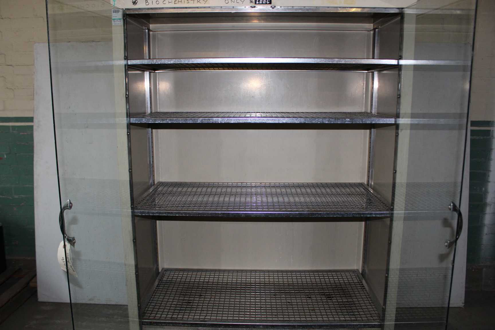 Image of LEEC Laboratory Glassware Drying Cabinet 117 l x 60 w x 160cm h Type F1 240V