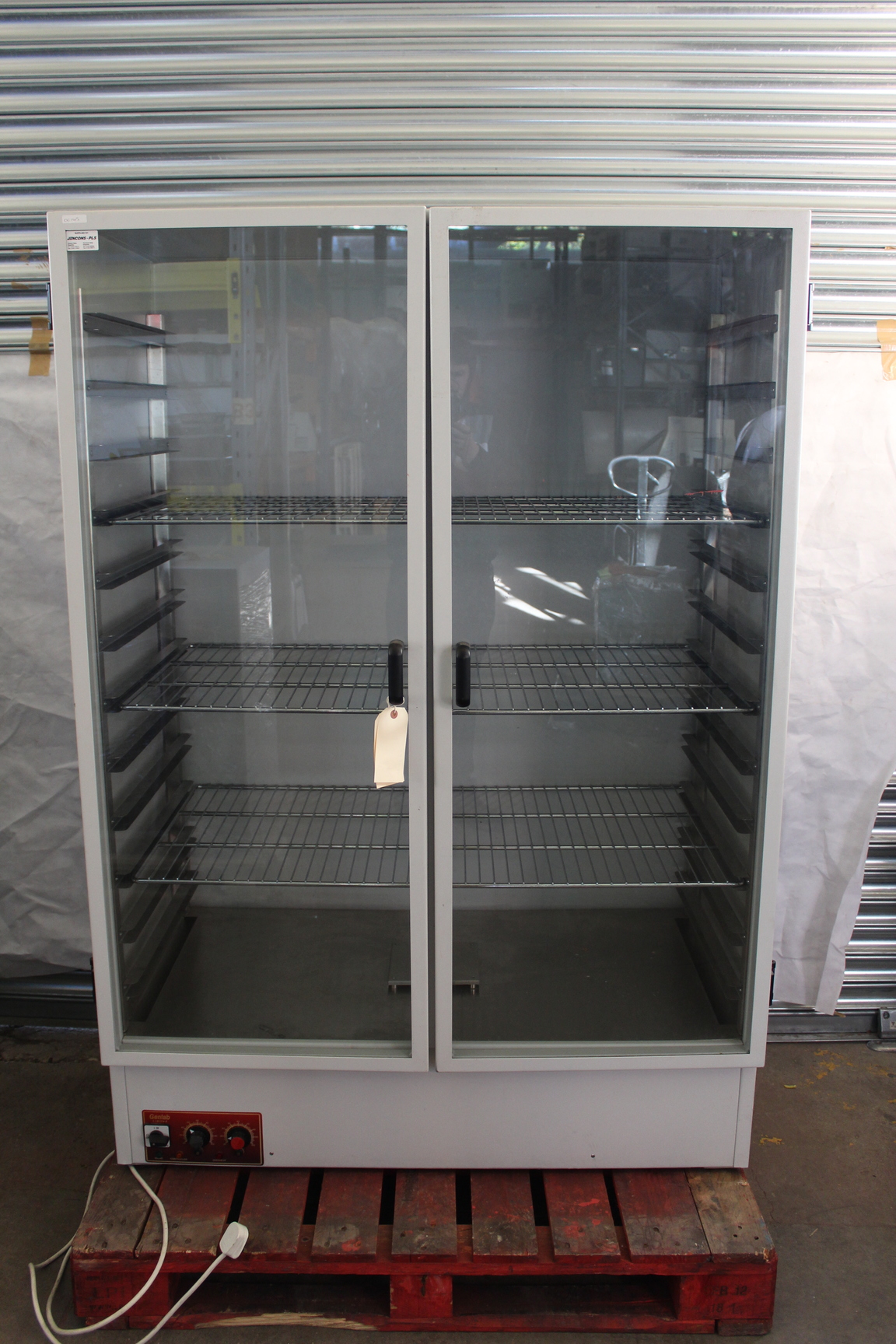 Image of Jencons PLS DC1000 Laboratory Glassware Drying Cabinet 117 l x 65w x 168h