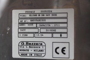 Thumbnail image of Bezzera Ellisse DE 2GR Professional Coffee Machine Double Espresso Maker 
