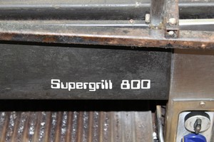 Thumbnail image of Stott Benham Supergrill 800 Gas Professional Commercial Grill