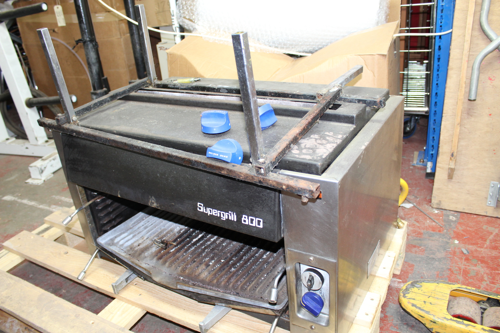 Image of Stott Benham Supergrill 800 Gas Professional Commercial Grill