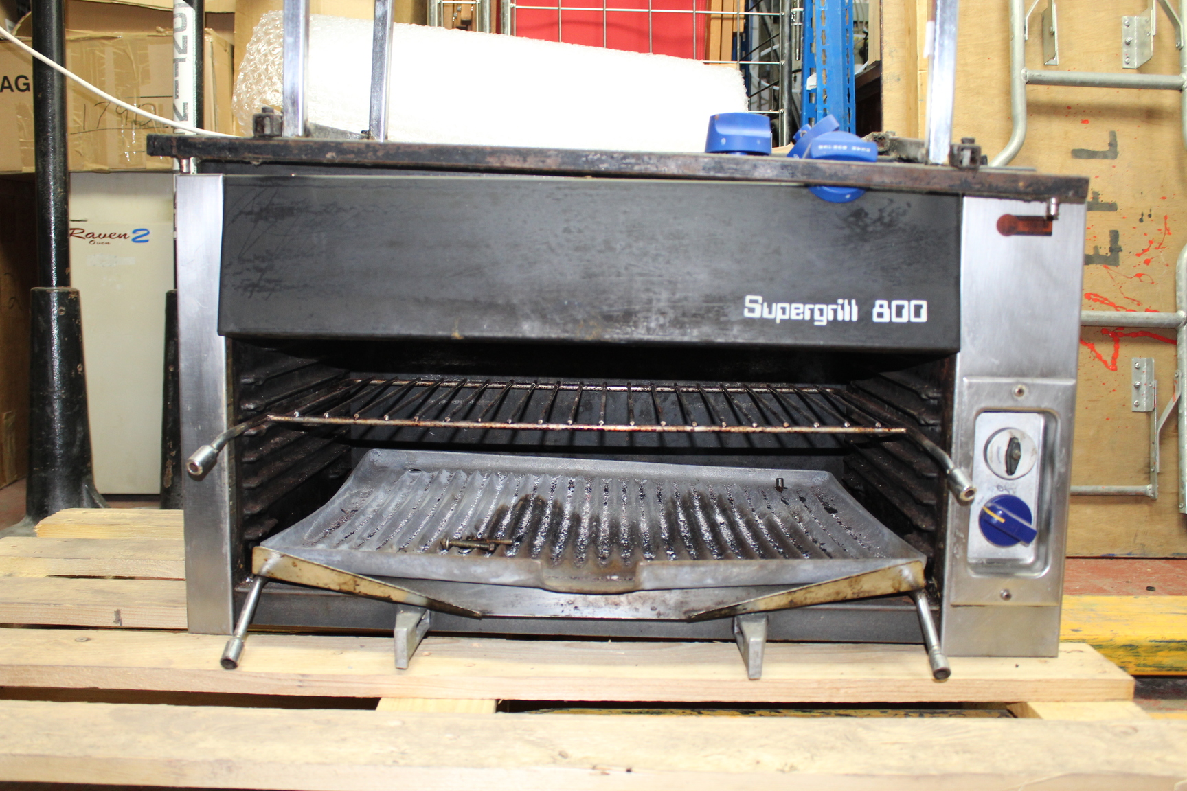 Image of Stott Benham Supergrill 800 Gas Professional Commercial Grill