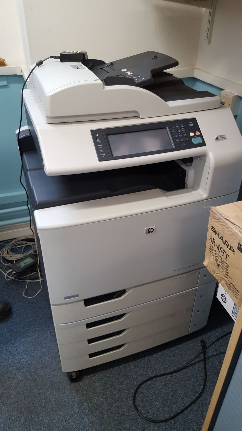 Image of HP Color Laserjet CM6040fMFP