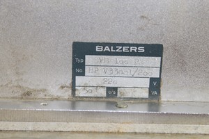 Thumbnail image of Balzers SVB 100 P UV UHV Gate Valve 