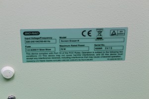Thumbnail image of Bio-Rad Screen Eraser - K Phosphorimager Laboratory Lab Equipment