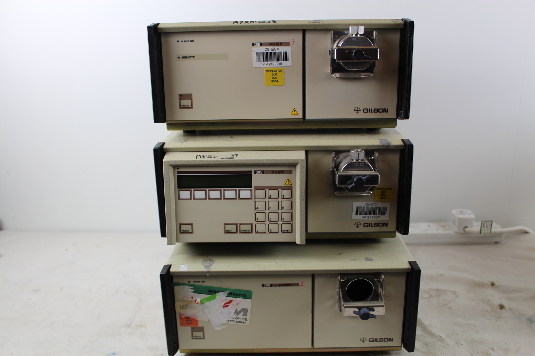 Image of Gilson HPLC UniPoint System w/ Various Accessories