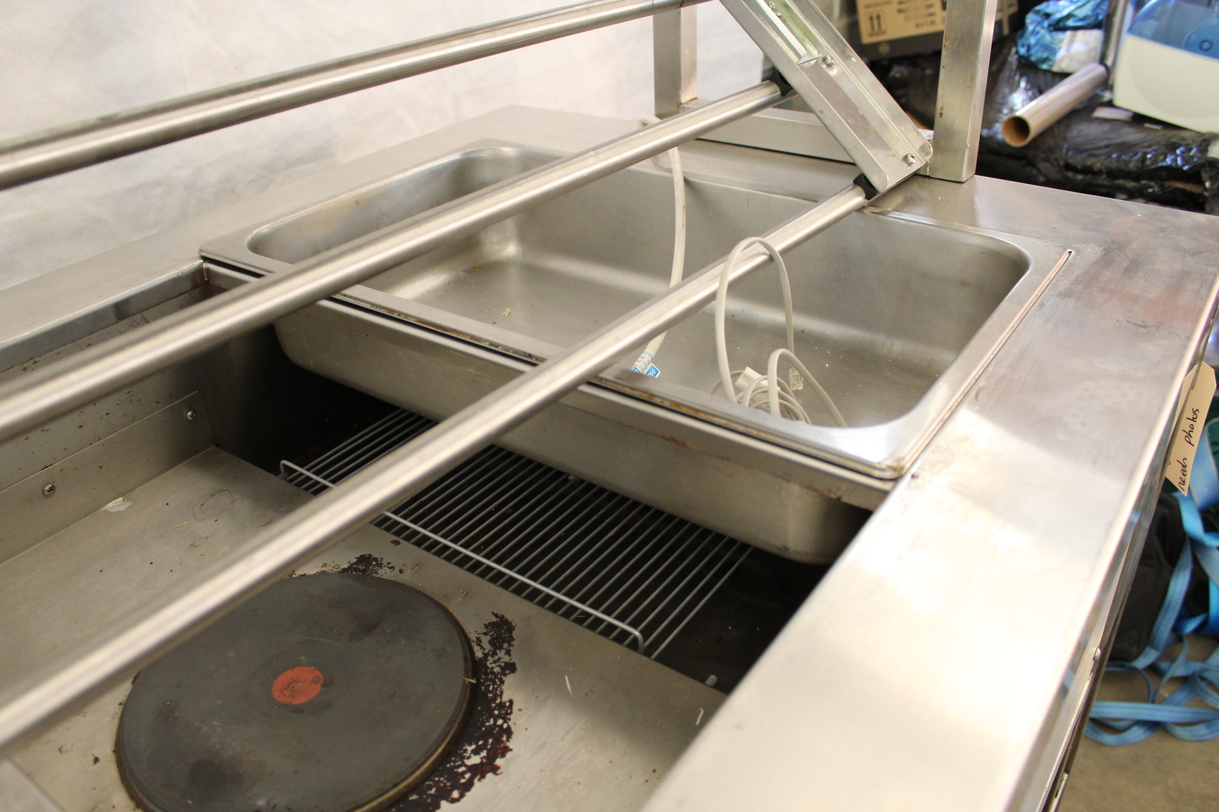 Image of Corsair Hot Cupboard Food Service Trolley w/Heat Lamps Commercial Catering Equip