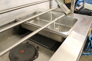 Thumbnail image of Corsair Hot Cupboard Food Service Trolley w/Heat Lamps Commercial Catering Equip