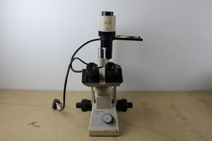 Thumbnail image of Faulty Olympus CK2 Micrscope W/ 4 Objectives Inc Olympus T 2 40, SPLan 4PL 0.13