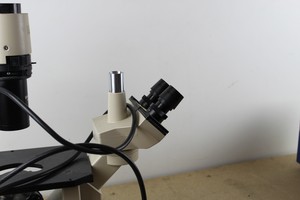 Thumbnail image of Faulty Olympus CK2 Micrscope W/ 4 Objectives Inc Olympus T 2 40, SPLan 4PL 0.13
