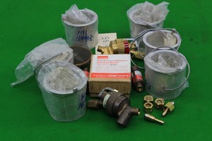 Thumbnail image of Lot of Calor High Pressure Regulator and Hose Nozzle + Accessories
