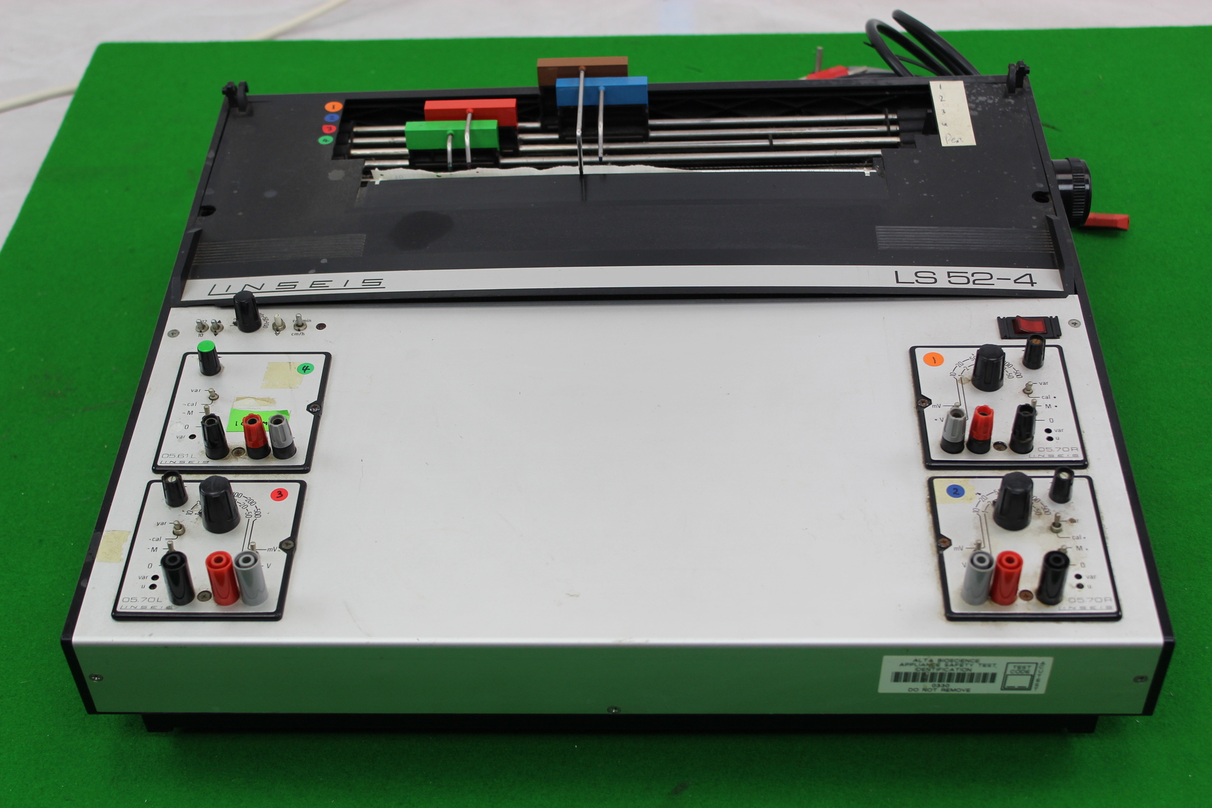 Image of Linseis LS 52-4 Flat Bed Chart Recorder Laboratory 