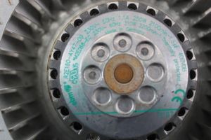 Thumbnail image of 2 x EBM-PAPST R2E160-AY47-09 AC Blower Backward Curved Motorised Impeller 230V