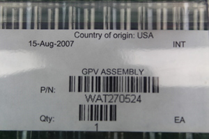 Thumbnail image of Job Lot of 5 Waters GPV Assembly Proportioning Valve WAT270524 Spares/Repair