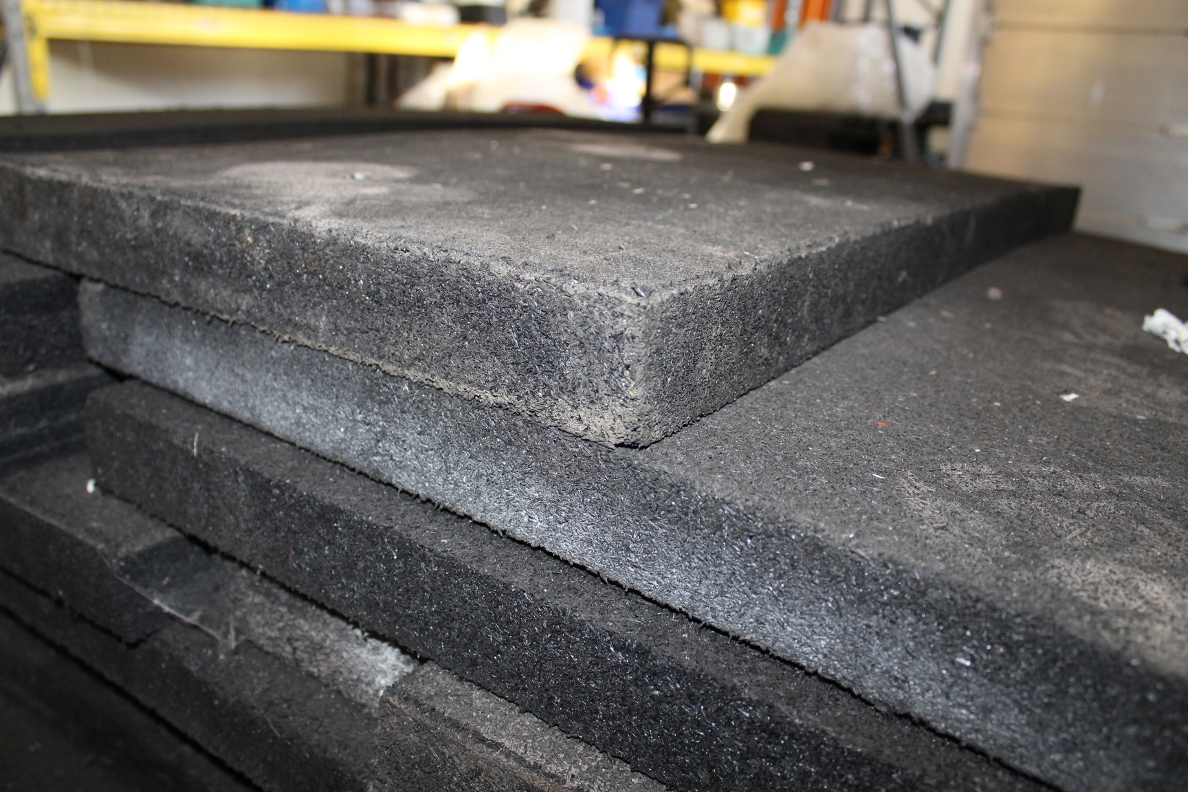 Image of Heavy Duty Rubber Gym CommerciFlooring Mat Approx 19 5cm depth x 1m x 1m