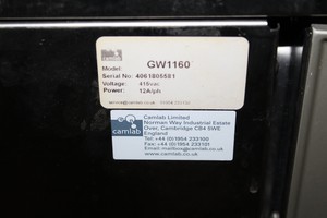 Thumbnail image of Smeg Camlab GW1160 Laboratory Glassware Dishwasher With Camlab Pump 