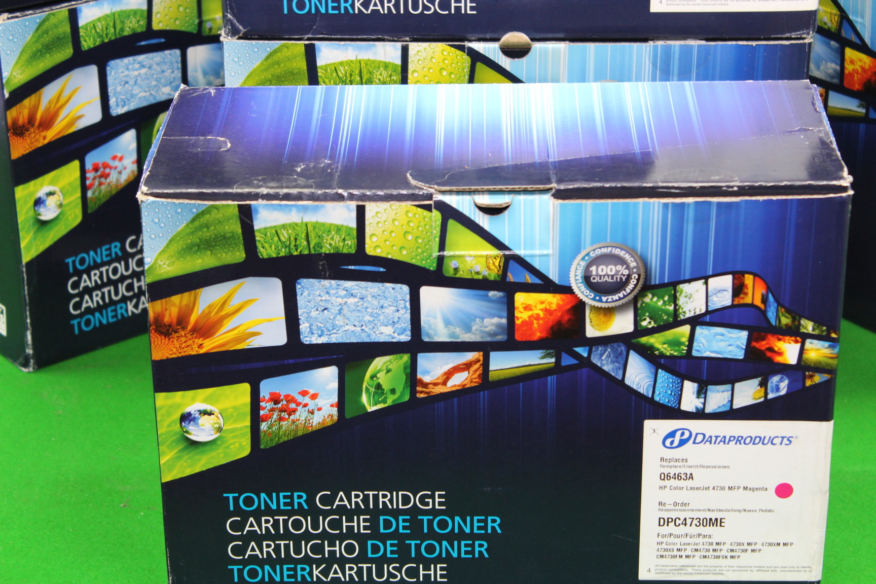 Image of Job Lot Of HP Printer Toner Cartridges Inc Magenta Yellow Cyan   