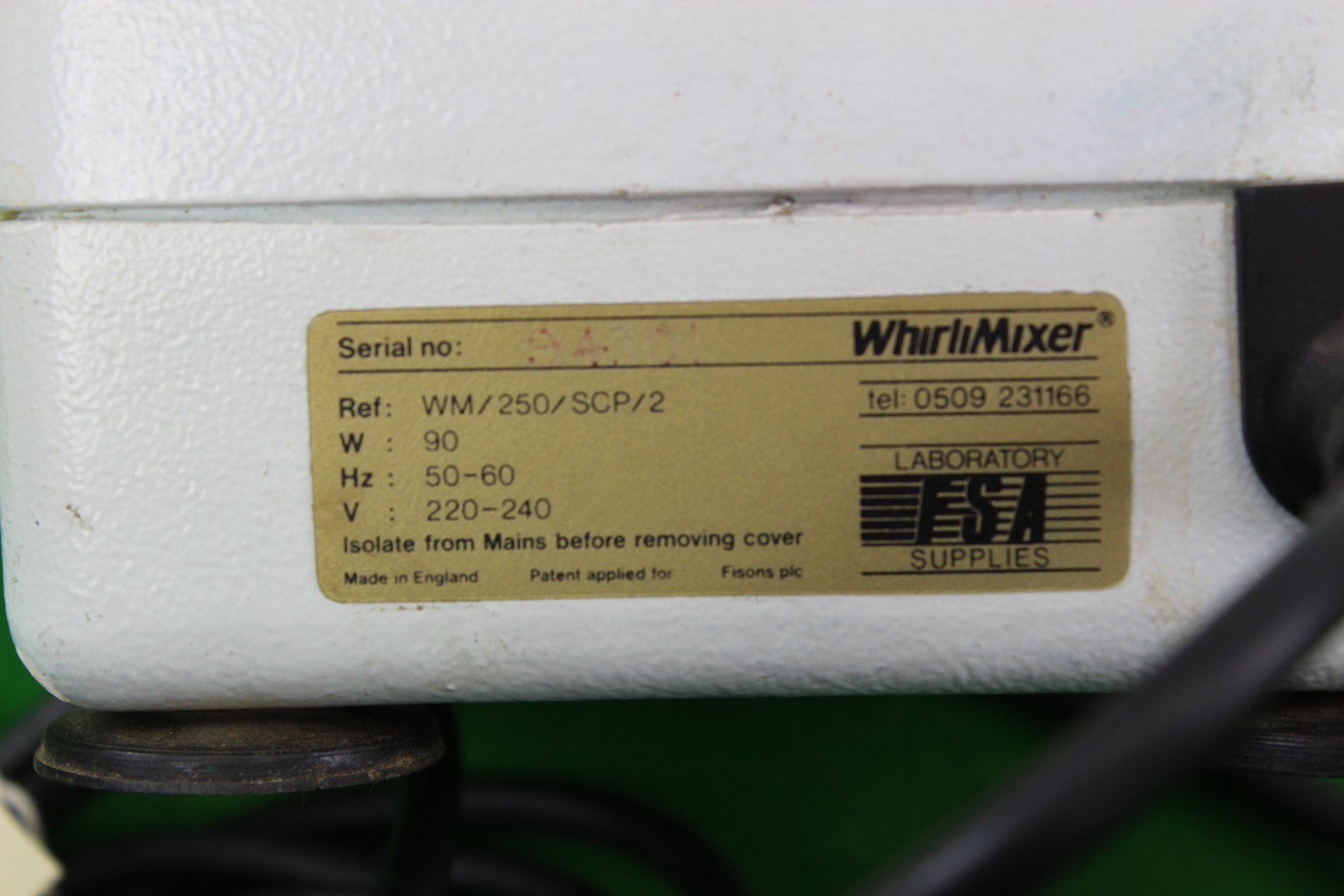 Image of FSA Laboratory Supplies Whirlimixer Scientific Auto