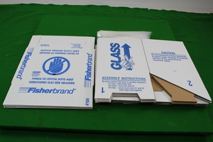 Thumbnail image of 36 Fisher Scientific Glass Disposal Boxes, Bench Model; 12-009-7B Brand New 