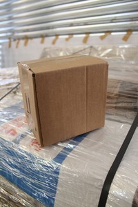 Thumbnail image of Job Lot of 2600 Single Walled Cardboard Boxes 15cm x 15cm x 11cm