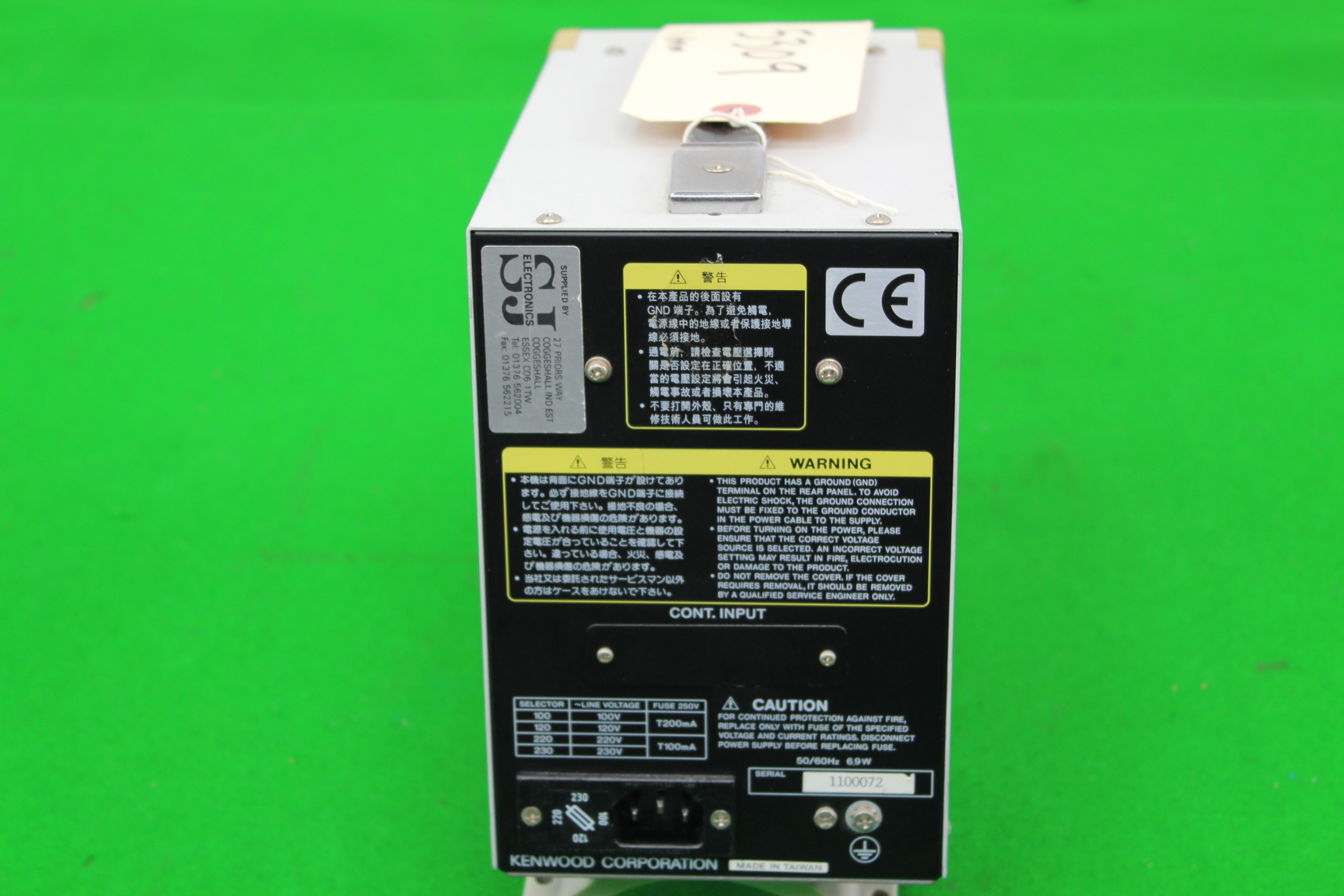 Image of Kenwood AC Voltmeter VT-181 Electrical Testing Equipment
