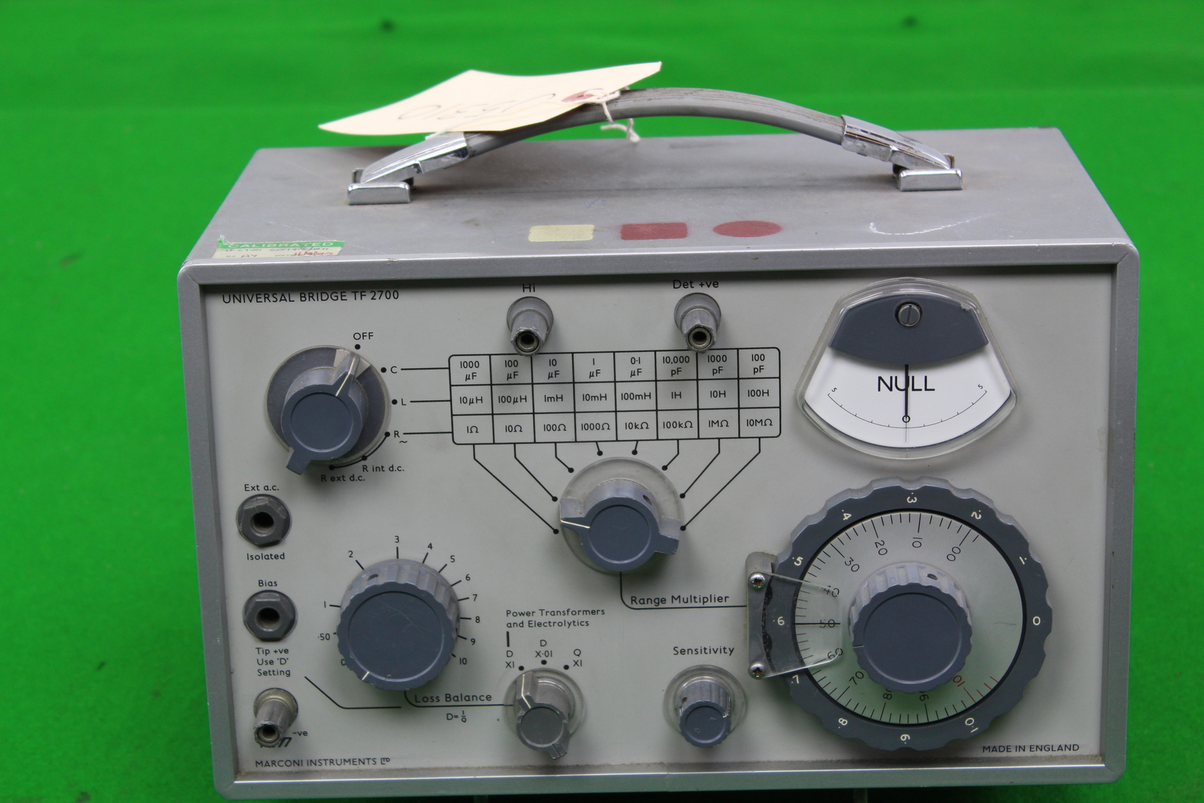 Image of Marconi Instruments Universal Bridge TF 2700