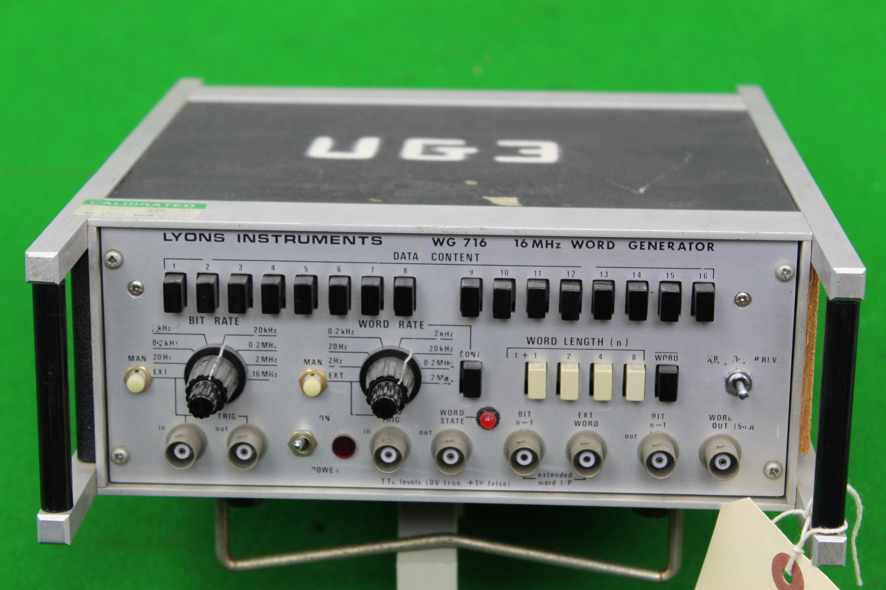 Image of Lyons Instruments WG716 16 MHz Word Generator Electrical Equipment 