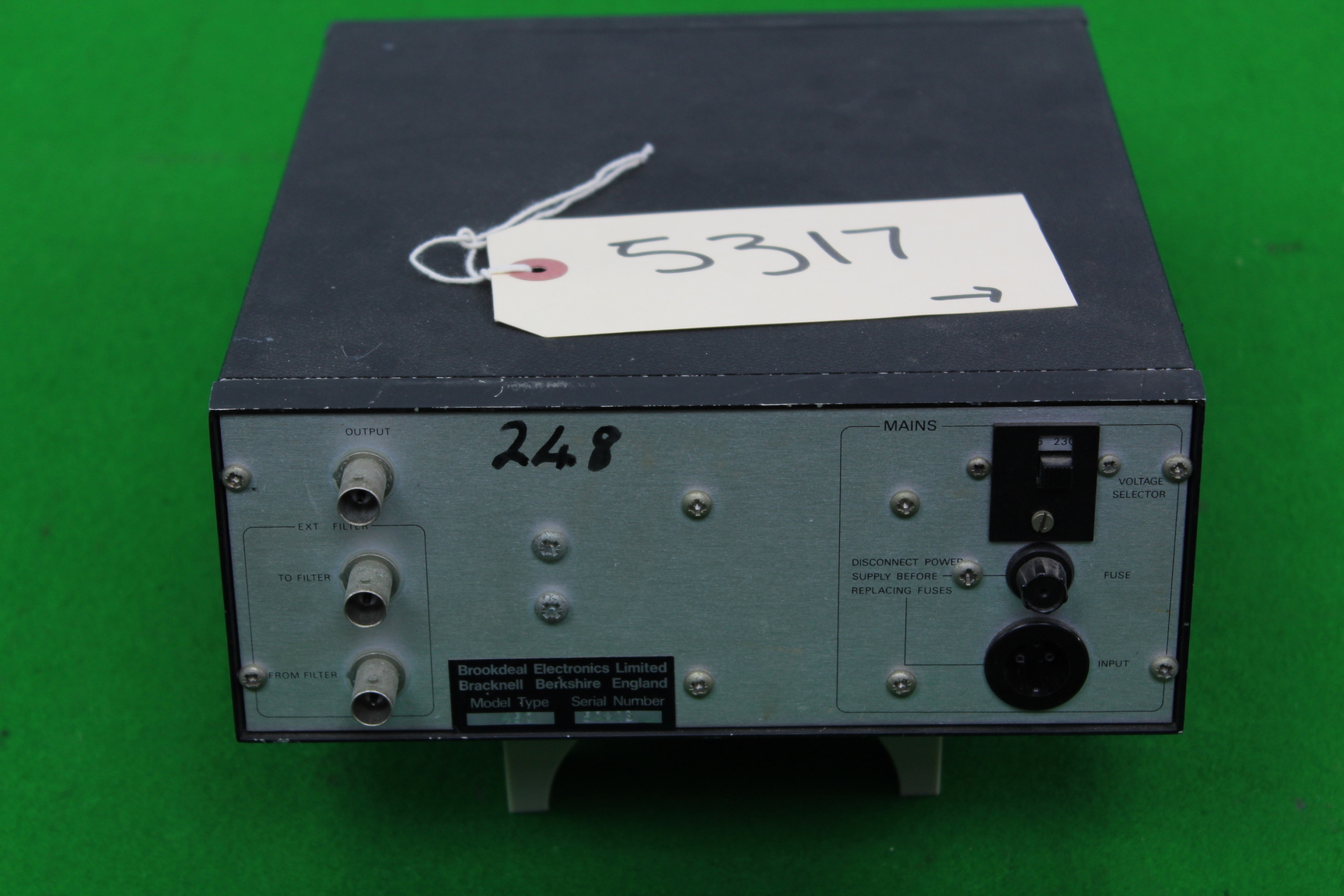 Image of Brookdeal Electronics Ltd Low Noise Amplifier Type 450 Electrical Test Equipment
