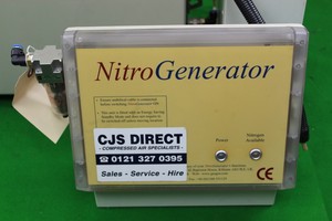 Thumbnail image of Pure Gas Nitrogen Generator & Jun-air 400-5m Oil-less Air Compressor Cabinet 16 