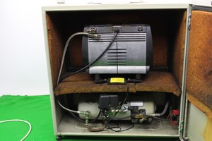 Thumbnail image of Pure Gas Nitrogen Generator & Jun-air 400-5m Oil-less Air Compressor Cabinet 16 