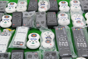 Thumbnail image of Job Lot of X 320 Various Projector and TV Remotes