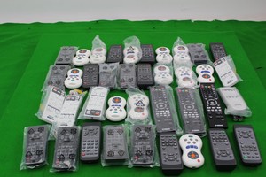 Thumbnail image of Job Lot of X 320 Various Projector and TV Remotes