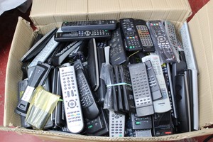 Thumbnail image of Job Lot of X 320 Various Projector and TV Remotes