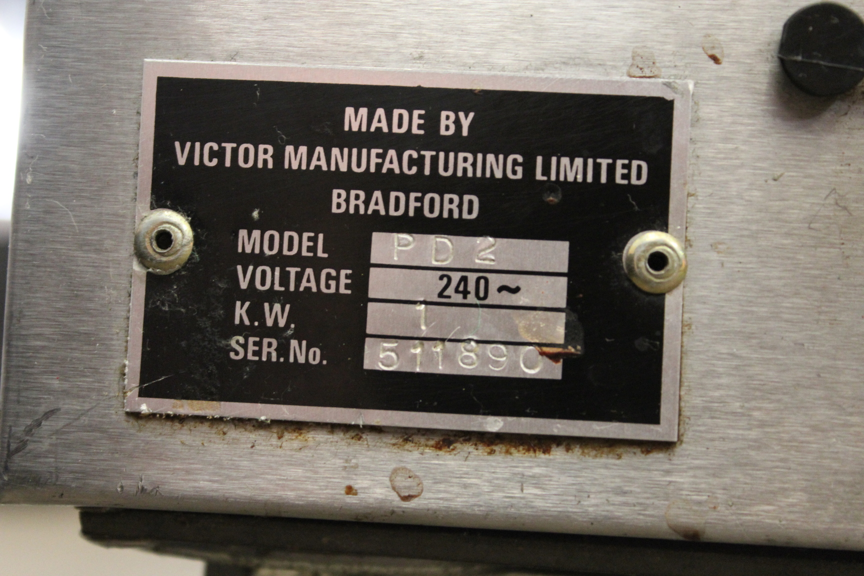 Image of Victor Double Mobile Heated Plate Dispenser PD2 Commercial Kitchen Capacity 120